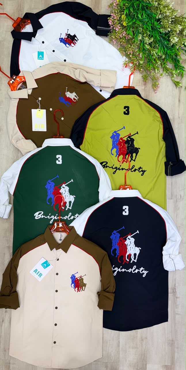 Raglan Heritage Embroidered Shirt