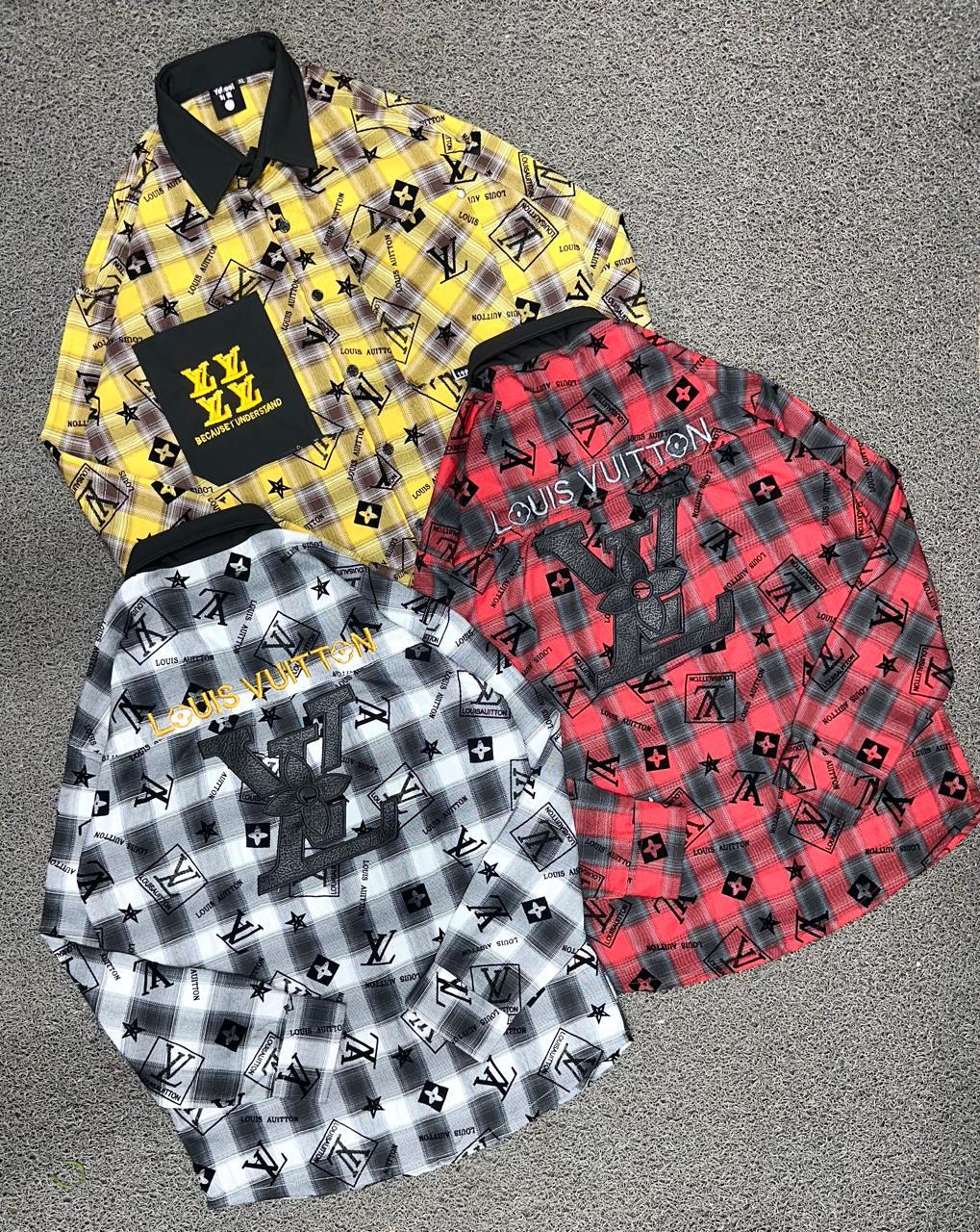 Monogram Check Streetwear Flannel